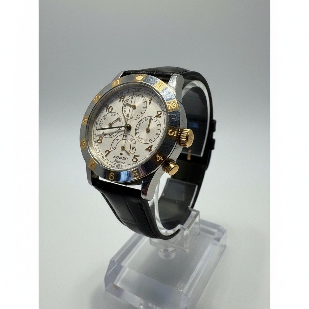 Movado Reserve De Marche Tempomatic 1881 Automatic Watch 96.D8.880 Two-Tone Swis